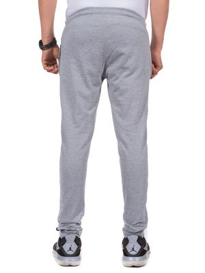 grey printed full length track pant - 17096599 - Standard Image - 3