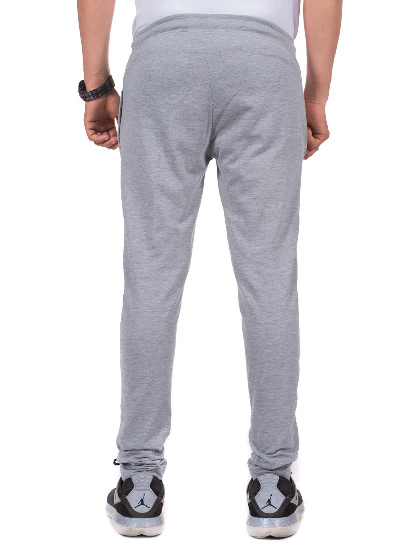 grey printed full length track pant - 17096599 - Zoom Image - 3