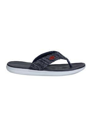 navy blue textured toe separator slippers - 17096966 - Standard Image - 2