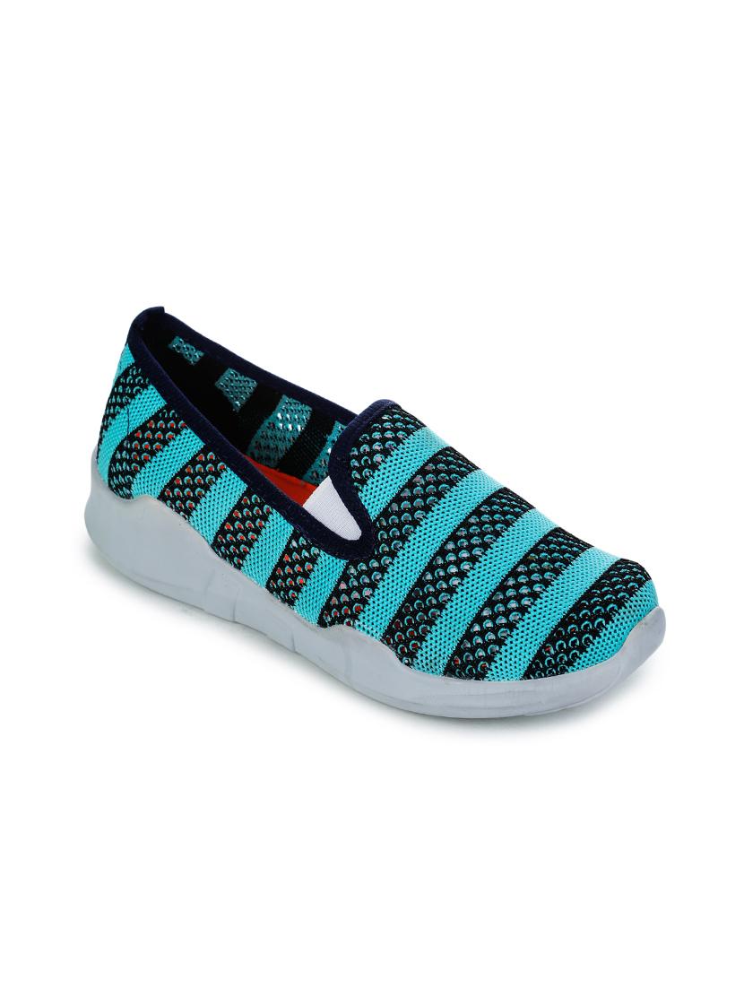 blue slip on sports shoes - 17097038 - Zoom Image - 1