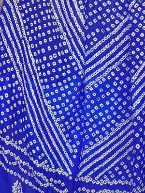 printed bandhani dupatta - 17097664 - Standard Image - 3