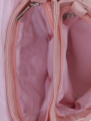 pink leatherette (pu) regular sling bag - 17097740 - Standard Image - 3