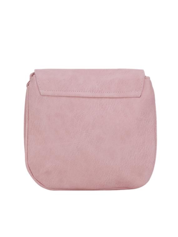 pink leatherette (pu) regular sling bag - 17097740 - Zoom Image - 2