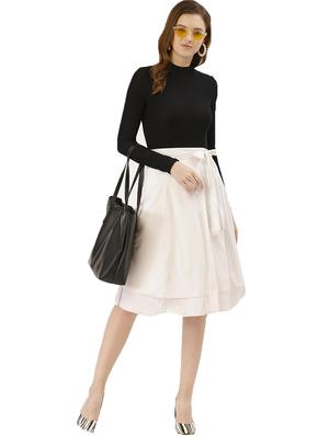 tie knot a-line skirt - 17099103 - Standard Image - 4