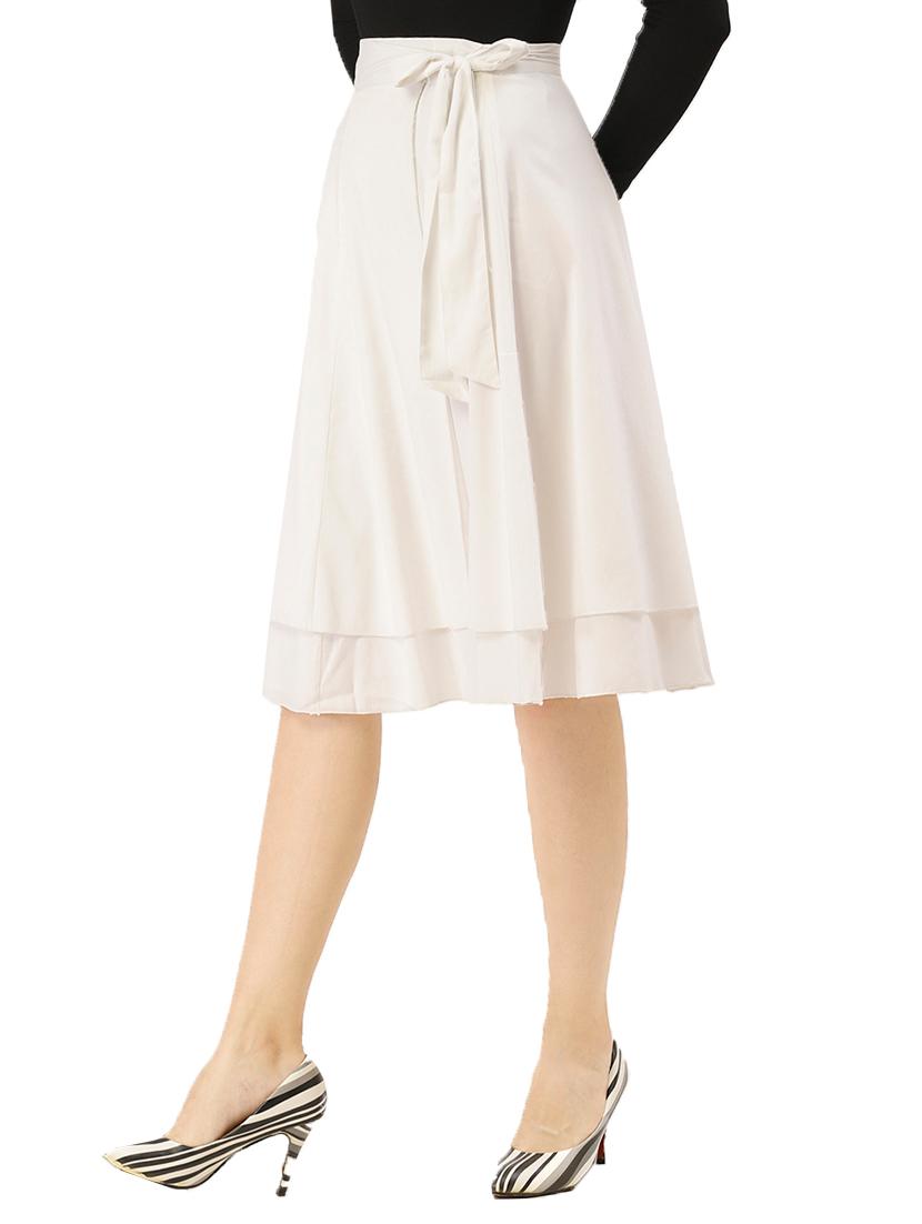 tie knot a-line skirt - 17099103 - Zoom Image - 2
