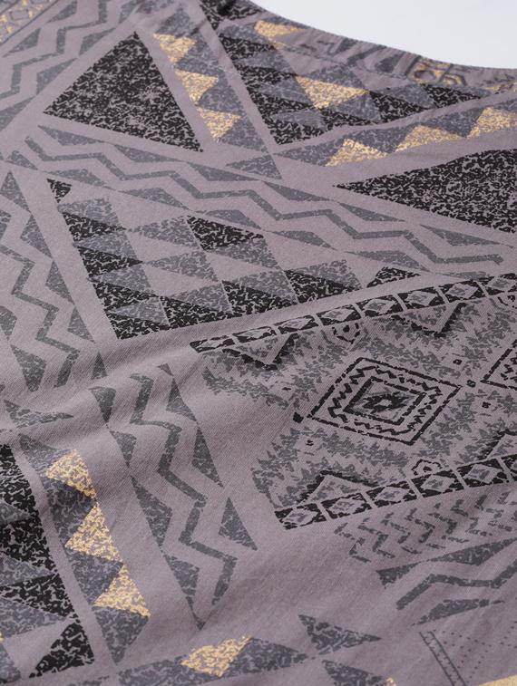 geometrical straight kurta - 17099267 - Zoom Image - 4