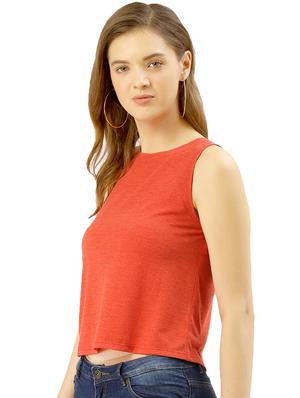 criss cross back crop top - 17099323 - Standard Image - 2
