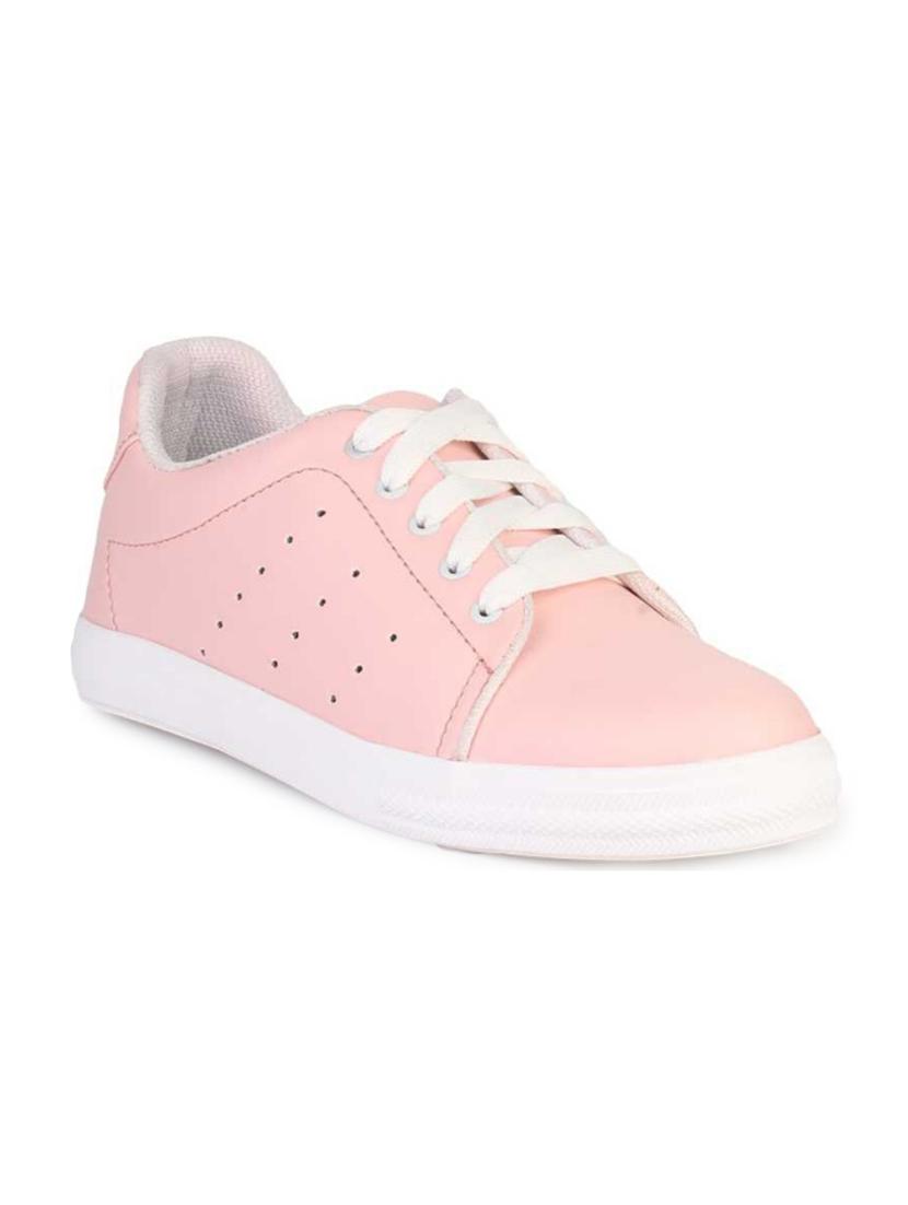 pink lace-up sneakers - 17099392 - Zoom Image - 1