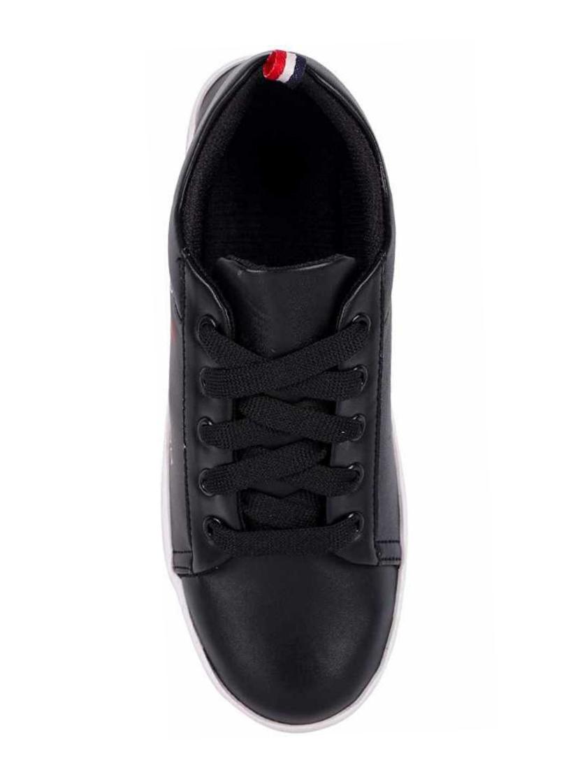 black lace-up sneakers - 17099395 - Zoom Image - 4