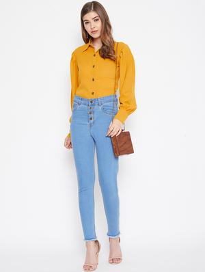 long sleeves solid shirt - 17099433 - Standard Image - 4