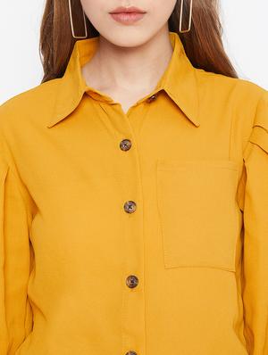 long sleeves solid shirt - 17099433 - Standard Image - 5