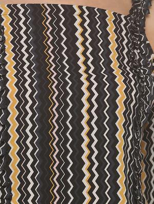 cold shoulder chevron top - 17099814 - Standard Image - 5