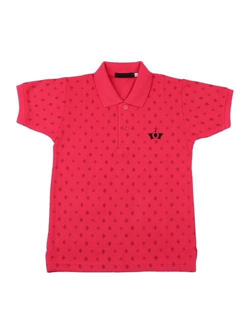 pink cotton tshirt - 17100829 - Standard Image - 1
