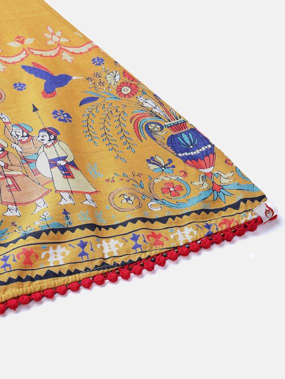 printed flared palazzo - 17101835 - Zoom Image - 6