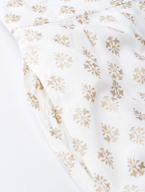 block print flared palazzo - 17101836 - Zoom Image - 6