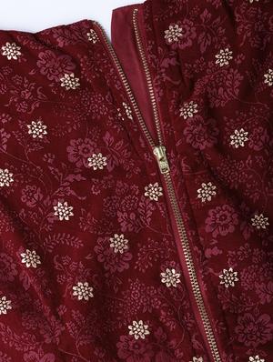 gold net flared lehenga - 17101898 - Standard Image - 4