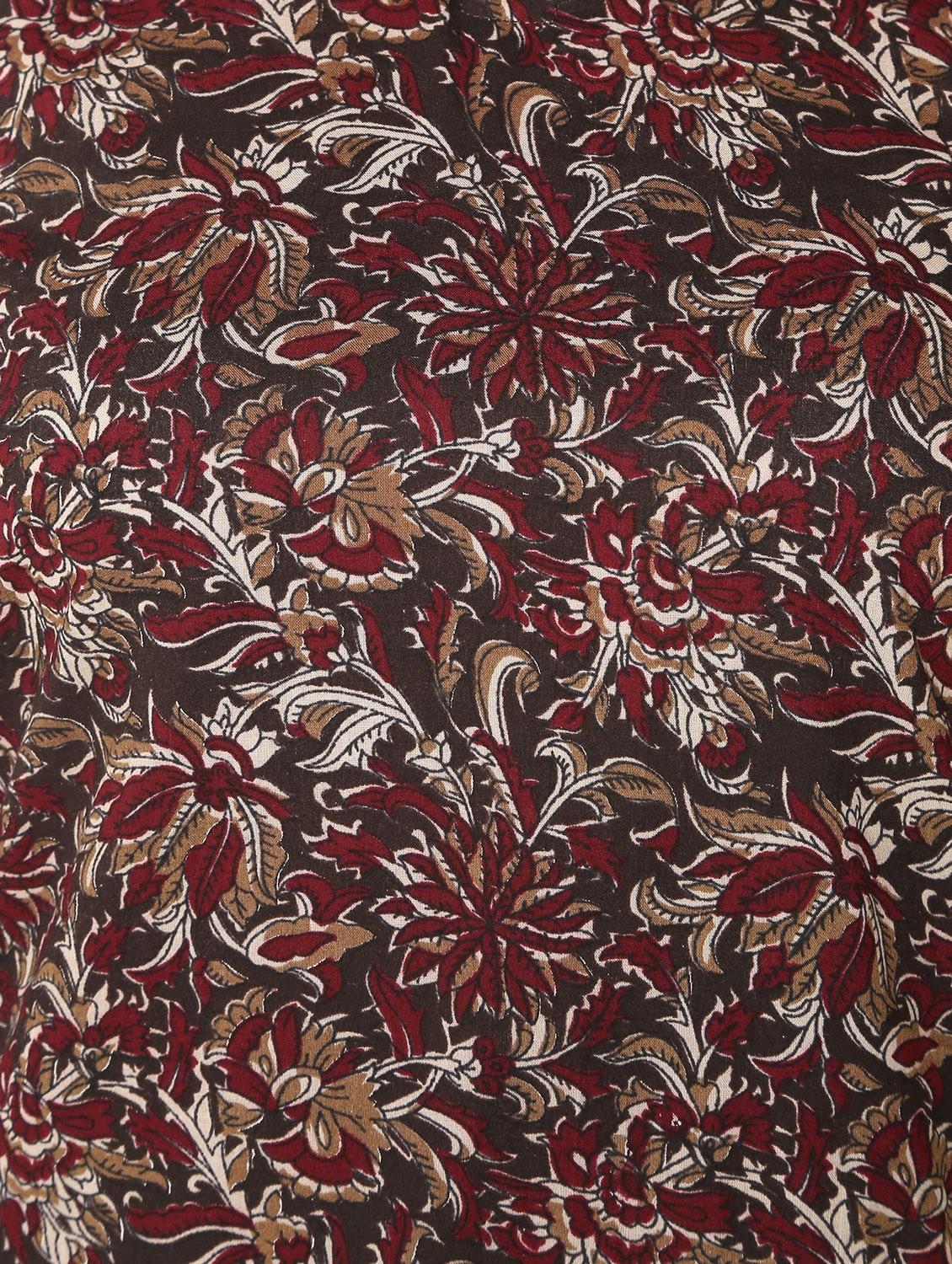 kalamkari straight kurta - 17101916 - Zoom Image - 6