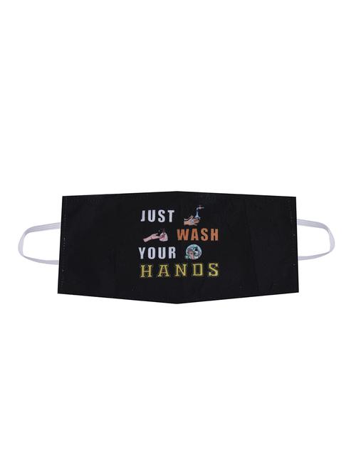 black cotton mask - 17101936 - Very Small Image - 1