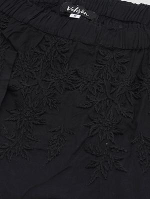 mock neck embroidered top - 17102076 - Standard Image - 5