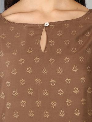 solid kurta palazzo set - 17102400 - Standard Image - 4
