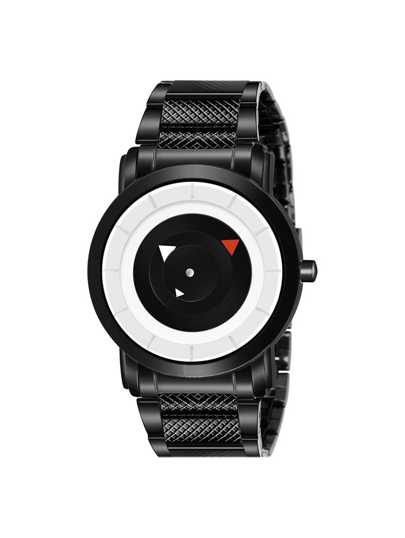 adk~ad-17ablack color analog watch for men - 17102427 - Zoom Image - 1