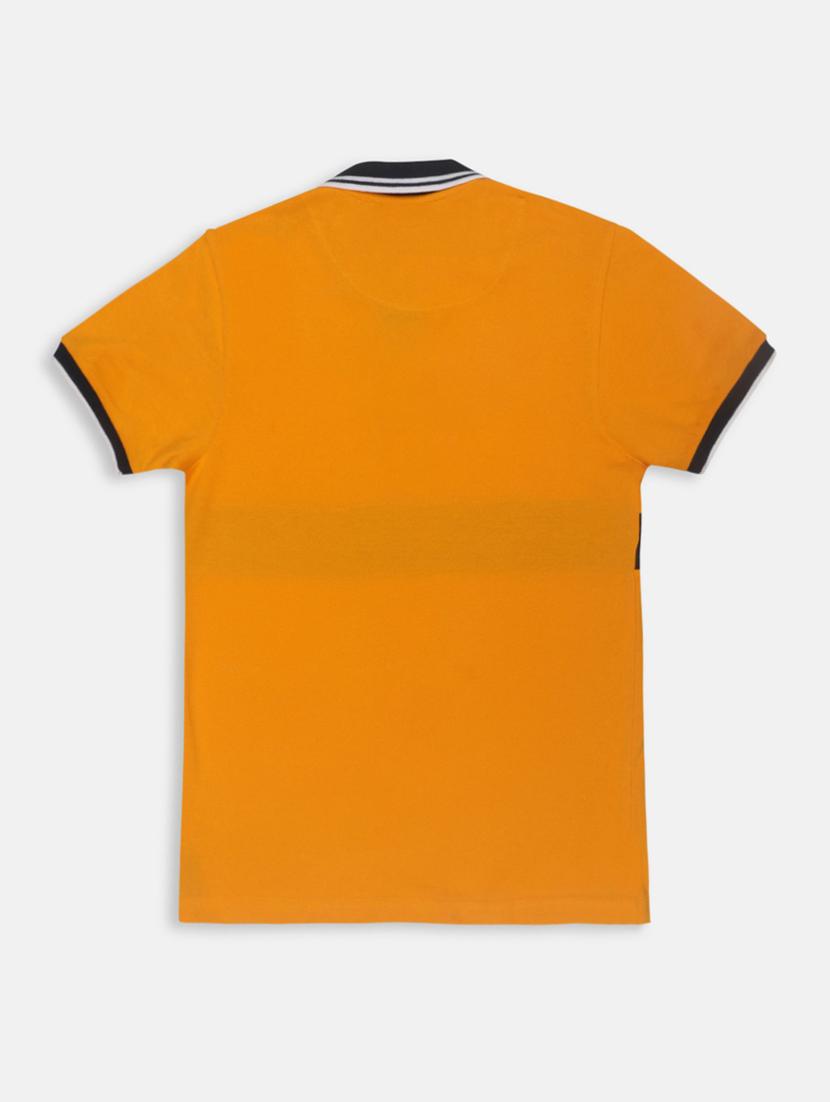 yellow cotton t-shirt with free mask - 17102892 - Zoom Image - 2