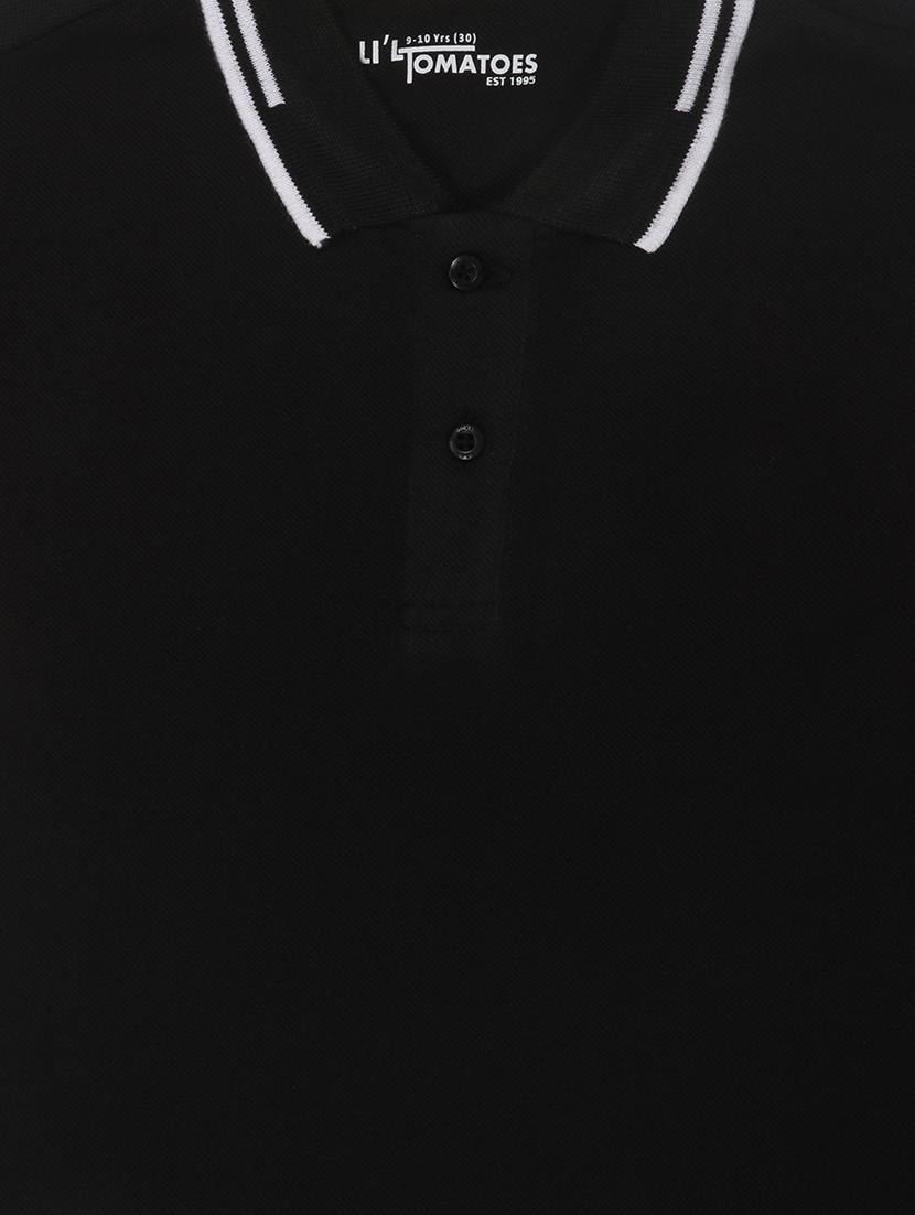 black cotton t-shirt with free mask - 17102894 - Zoom Image - 3