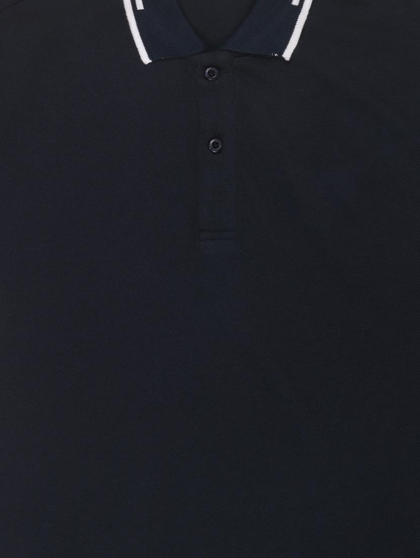 blue cotton t-shirt with free mask - 17102895 - Zoom Image - 3