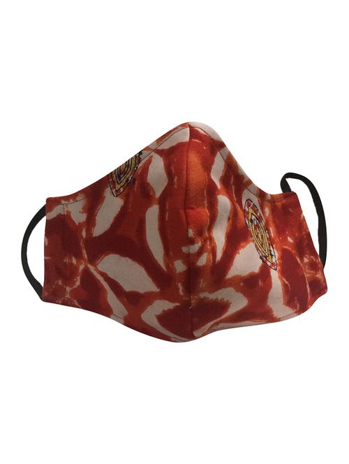 red pure cotton antipollution women mask - 17103068 - Standard Image - 1