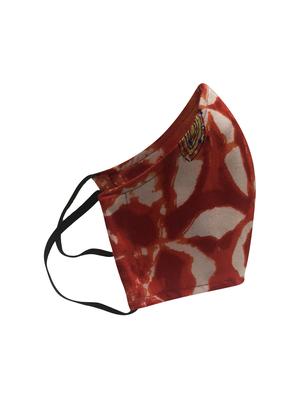 red pure cotton antipollution women mask - 17103068 - Standard Image - 2