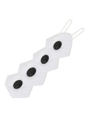 white polypropylene anti-pollution men mask ( pack of 4) - 17103074 - Standard Image - 2
