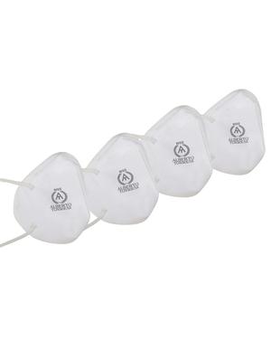 white polypropylene anti-pollution men mask ( pack of 4) - 17103074 - Standard Image - 3