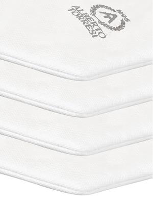 white polypropylene anti-pollution men mask ( pack of 4) - 17103074 - Standard Image - 6