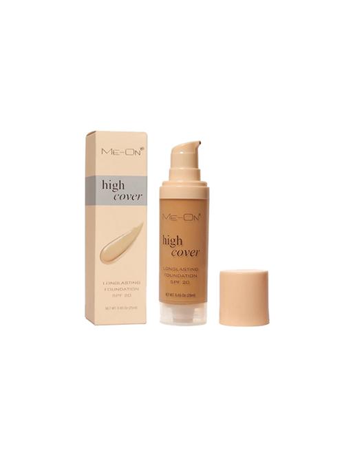 meon high cover longlasting foundation with spf 20 - 25ml - 17103553 - Standard Image - 1