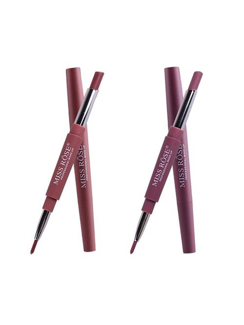miss rose lipliner plus lipstick shade#1,2 (set of 2) - 17103562 - Standard Image - 1