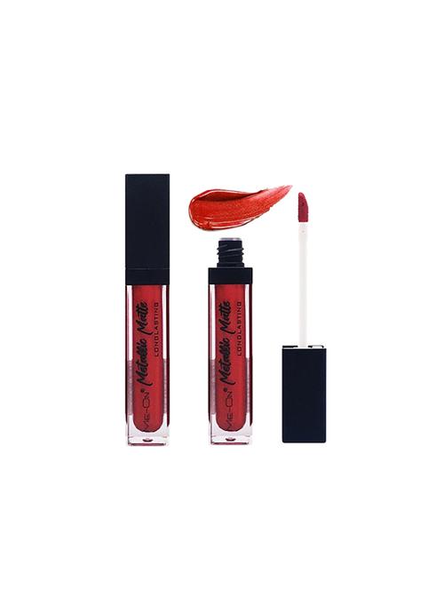me-on metallic matte lip color shade4- 6ml - 17103634 - Standard Image - 1