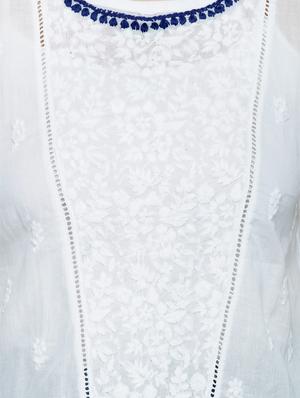 contrast tassel piping top - 17103688 - Standard Image - 4