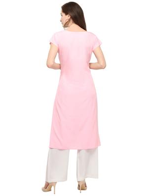 printed straight kurta - 17103883 - Standard Image - 3