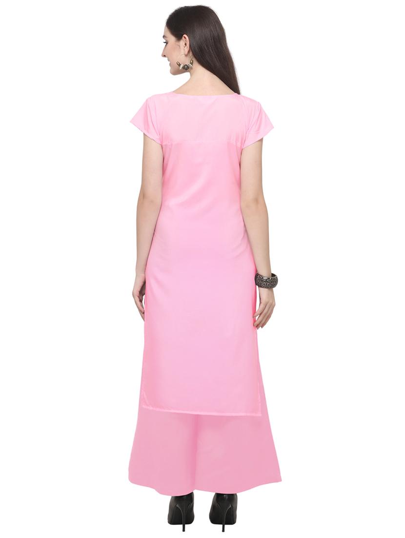 printed straight kurta - 17103911 - Zoom Image - 3