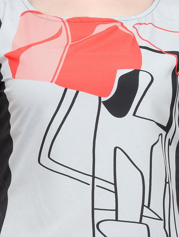 abstract straight kurta - 17103912 - Zoom Image - 4