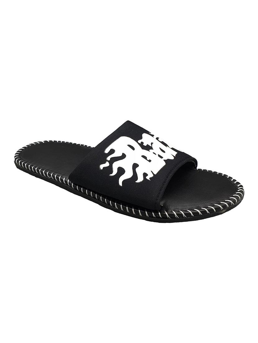 black slip on flip flops - 17103996 - Zoom Image - 2