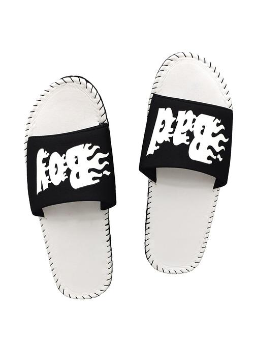 white slip on flip flops - 17104001 - Standard Image - 1