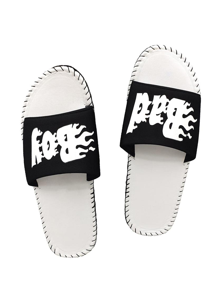 white slip on flip flops - 17104001 - Zoom Image - 1