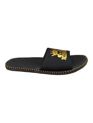 black slip on flip flops - 17104002 - Standard Image - 3