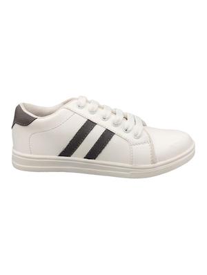 white lace-up sneakers - 17104005 - Standard Image - 2