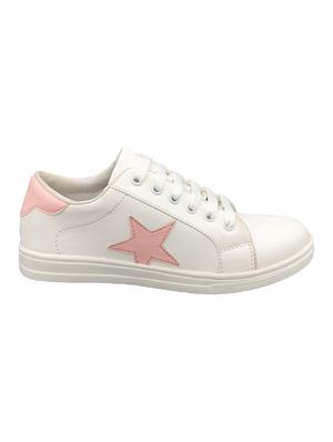 white lace-up sneakers - 17104012 - Standard Image - 2