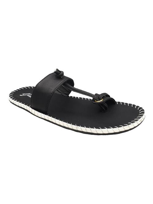 black toe separator slippers - 17104078 - Very Small Image - 1