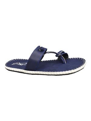 blue toe separator slippers - 17104080 - Standard Image - 2