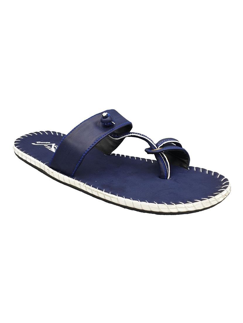 blue toe separator slippers - 17104080 - Zoom Image - 1