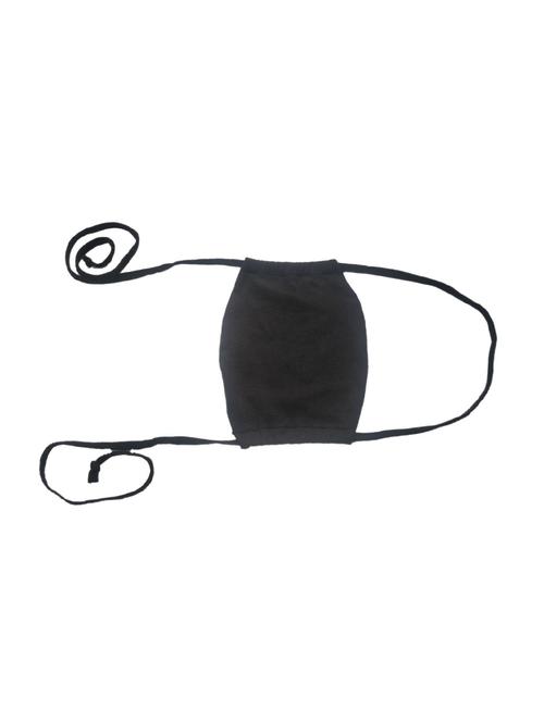 black cotton anti-pollution women mask (pack of 10) - 17104434 - Standard Image - 1